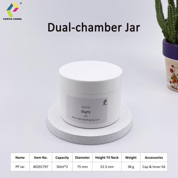 Dual chamber jar